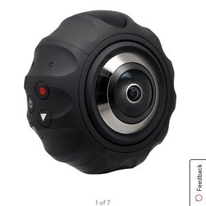 16 MP 720 Degree Panoramic Fish Eye Action Camera